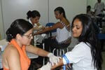 Data: 11 de maio de 2010  Turno: Noturno (18h20minhs – 22h20minhs) - Palestras sobre a importância de Doação de Medula Óssea,  através da Doação Voluntária de Sangue