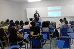 Acadêmicos participam de palestra ministrada pelo presidente da Assobrafir
