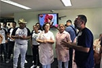 Visita ao hospital do câncer de Pernambuco