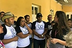 Visita ao hospital do câncer de Pernambuco